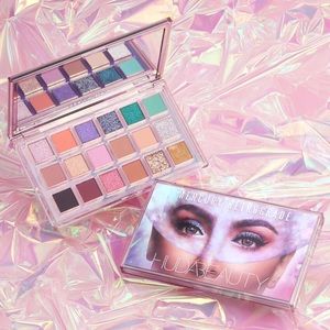 HUDA BEAUTY Mercury Retrograde Eyeshadow Palette Pinks and Metallics